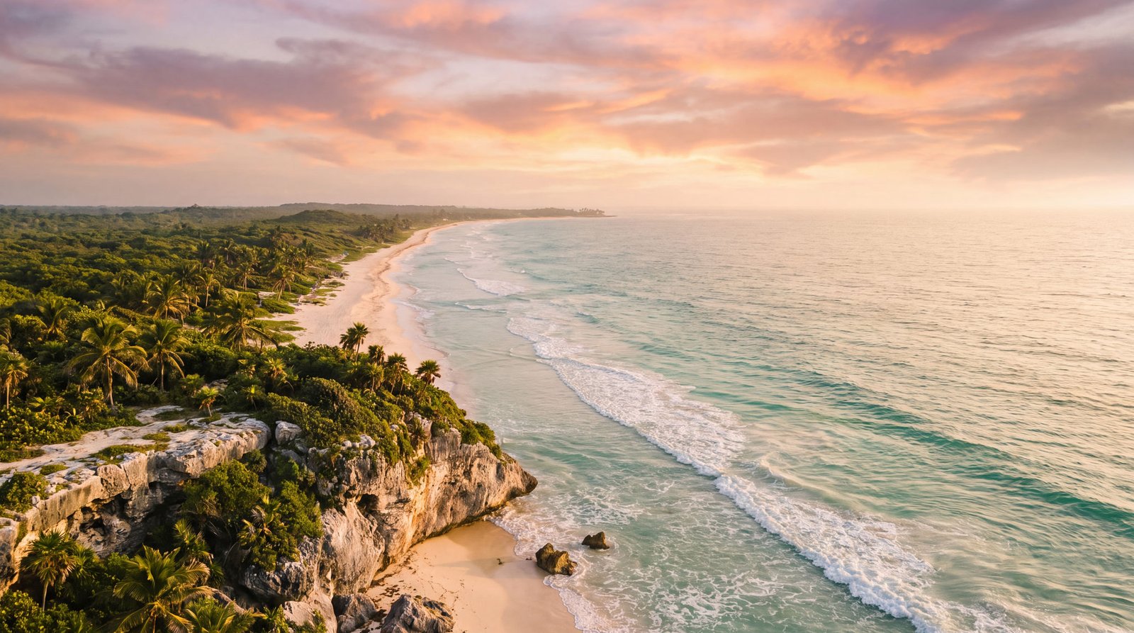 The Riviera Maya coast, Mexico