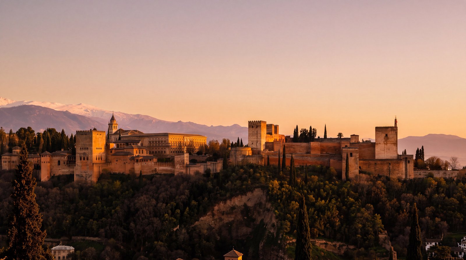 Andalusia at dusk, Spain