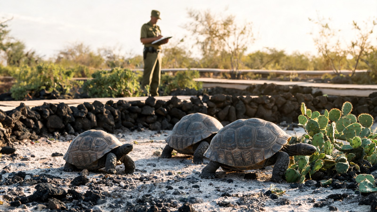 Santa Cruz & Charles Darwin Research Station, Central Galápagos