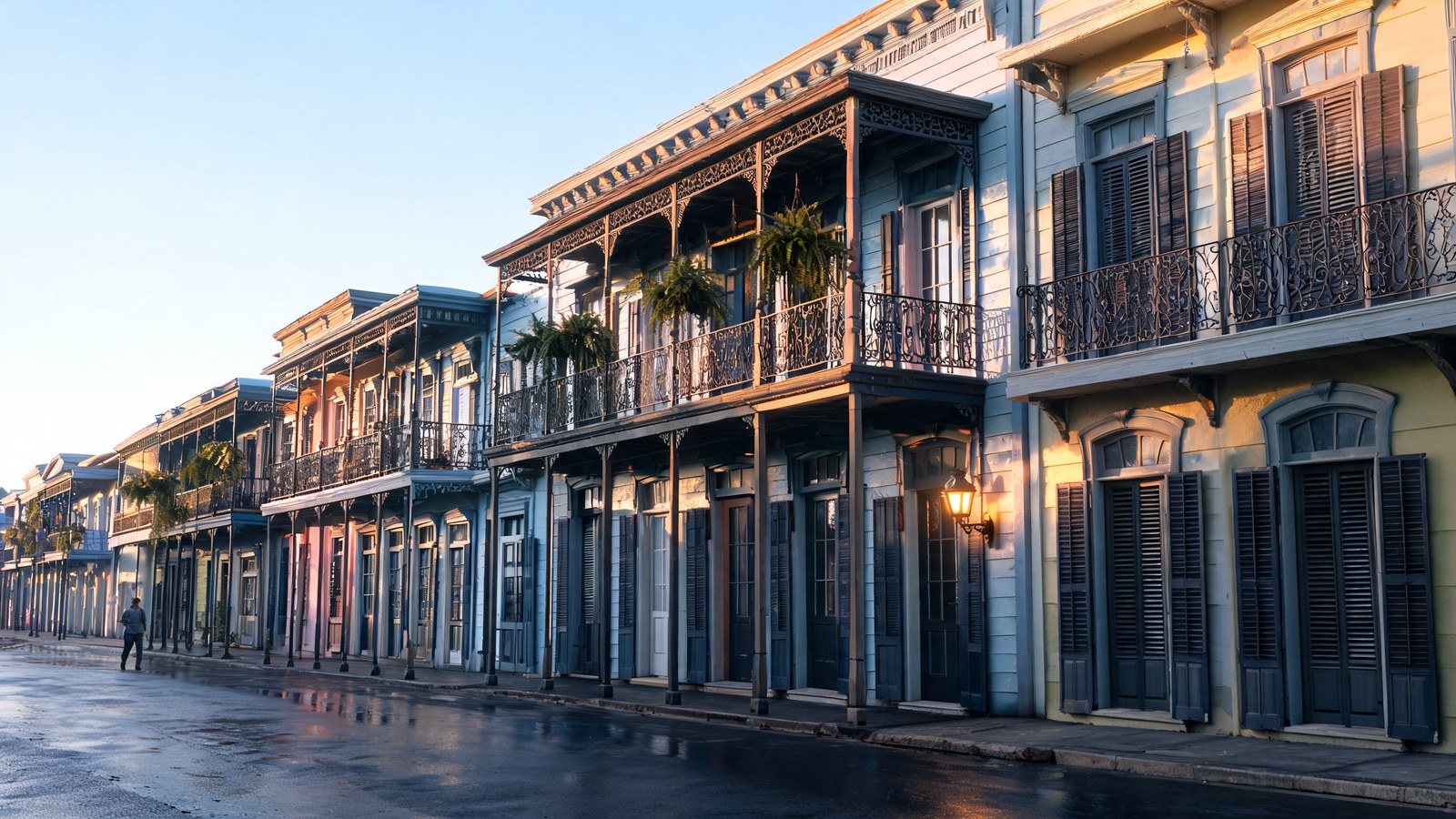 The French Quarter, Early, The Quarter