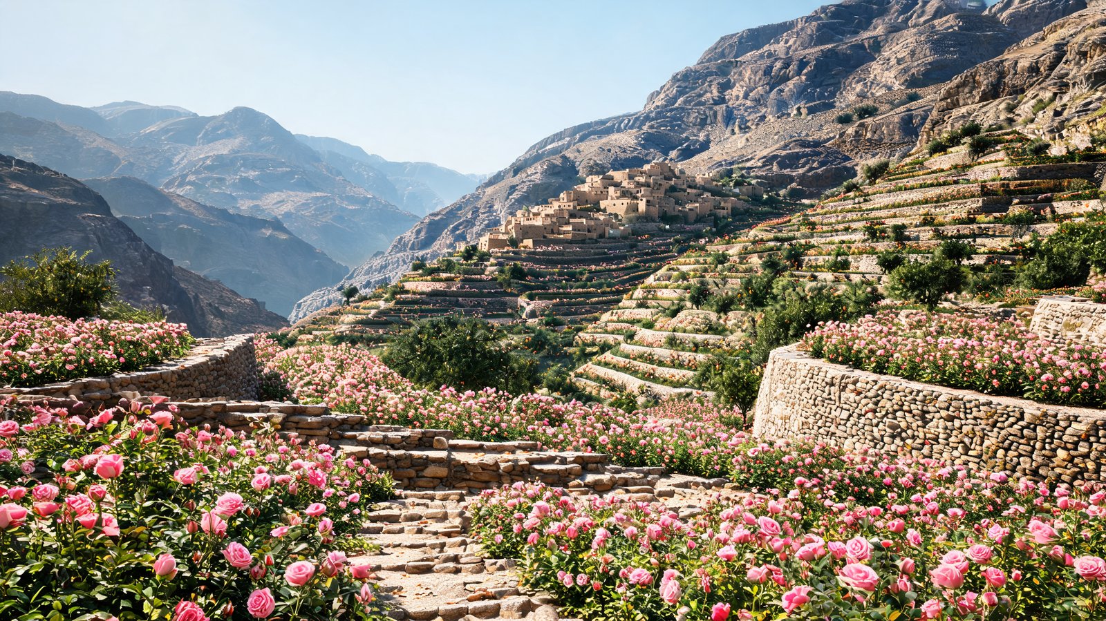 Jebel Akhdar & the Green Mountain, Al Hajar Mountains