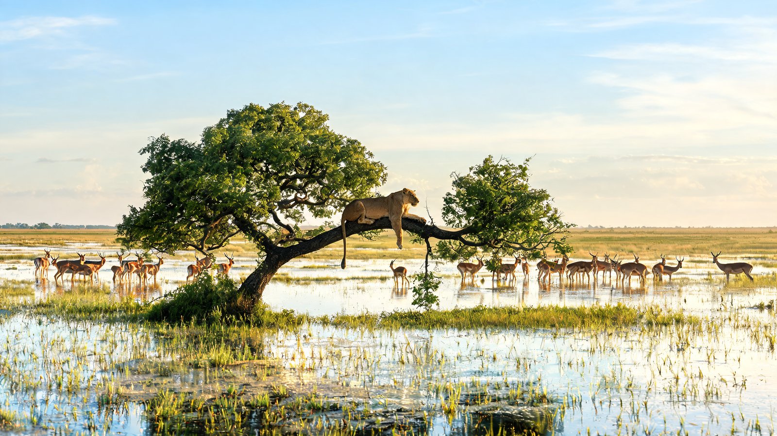 Kafue & the Busanga Plains, North-Western Province